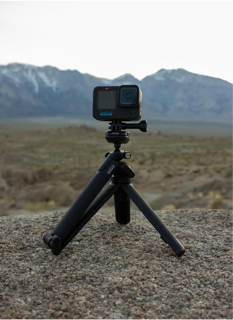 GoPro - Gopro Official Mount 3-Way 2.0 is three essential mounts in one - Compatible on all All HERO Cameras - Image 1