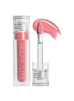 Huda Huda Beauty Faux Filler Extra Shine Lip Gloss - Sugar Baby (Light Pink) .13 oz / 3.9 ml  - Image 1