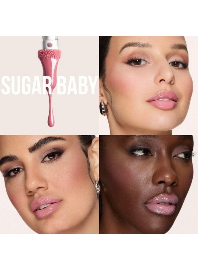 Huda Huda Beauty Faux Filler Extra Shine Lip Gloss - Sugar Baby (Light Pink) .13 oz / 3.9 ml - Image 2