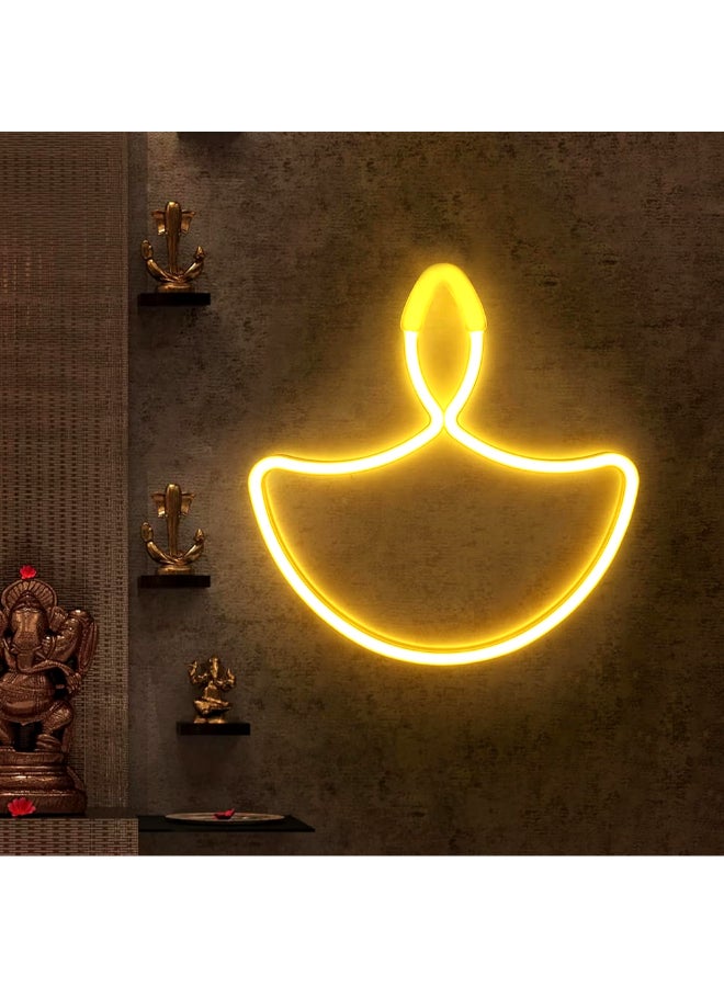 zayo LED  Diya Light  Warm White 60Cm - Plug in - Image 1
