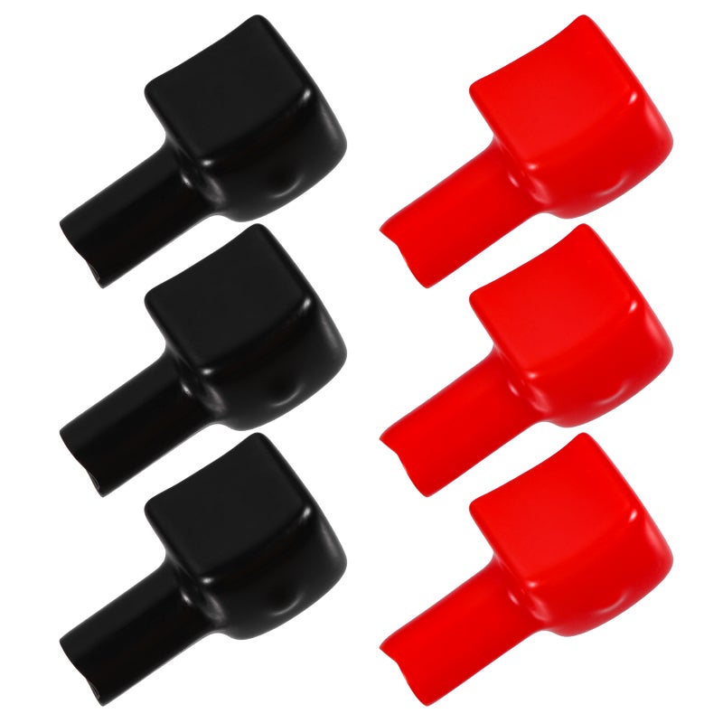 6pcs Battery Terminal Protector Negative Battery Cover Terminal - Image 2
