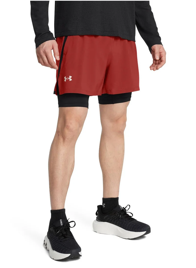 UNDER ARMOUR Launch 5'' 2-In-1 Shorts