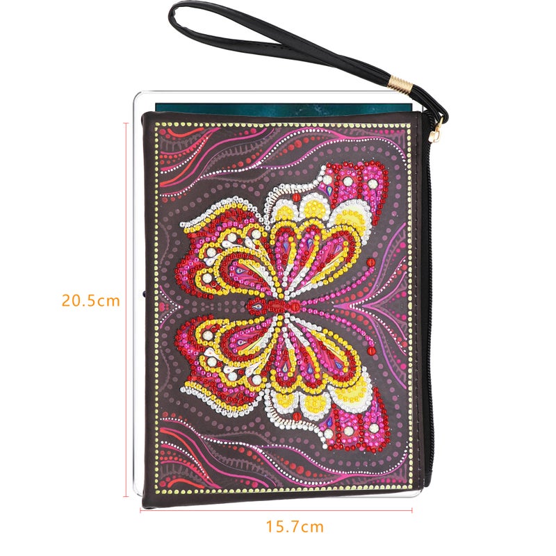 Diamond Painting Special-Shaped Diamond Bag Portable Derivatives Diy Diamond Embroidered Butterfly Coin Purse 5D Round Diamond Mandala - Image 4