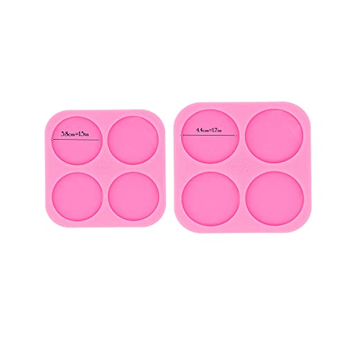 AMZTOART Super Glossy Resin Mold Phone Grip Epoxy Molds, Silicone Molds for Badge Reel DIY Telephone Stands Design (YMDY0532+DY0533) - Image 2