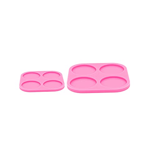 AMZTOART Super Glossy Resin Mold Phone Grip Epoxy Molds, Silicone Molds for Badge Reel DIY Telephone Stands Design (YMDY0532+DY0533) - Image 5