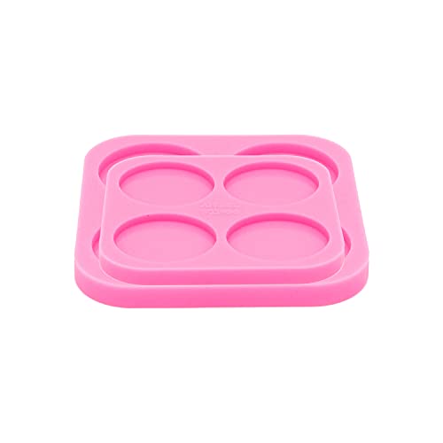 AMZTOART Super Glossy Resin Mold Phone Grip Epoxy Molds, Silicone Molds for Badge Reel DIY Telephone Stands Design (YMDY0532+DY0533) - Image 4