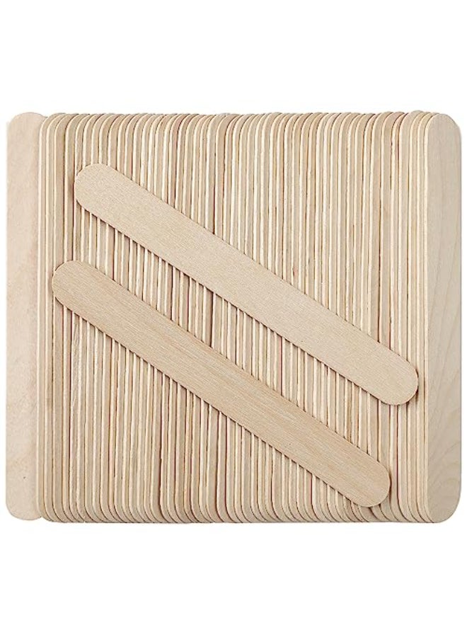 Borogo 150Piece Waxing Sticks for Hair Removal Borogo 6 Premium SplinterFree Wooden Wax Sticks for Waxing Wax Stick for Body and Face Waxing - Image 3
