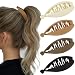 Hapdoo Small Matte Banana Hair Clips, Strong Hold Bun Holder Jaw Barrettes for Thick or Thin Hair - Women and Girls - Image 2