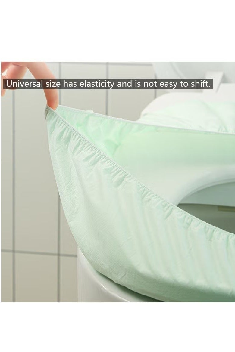 GIOIO 10-Pack Disposable Travel Toilet Seat Covers - Elastic, Hygienic & Portable - Image 3