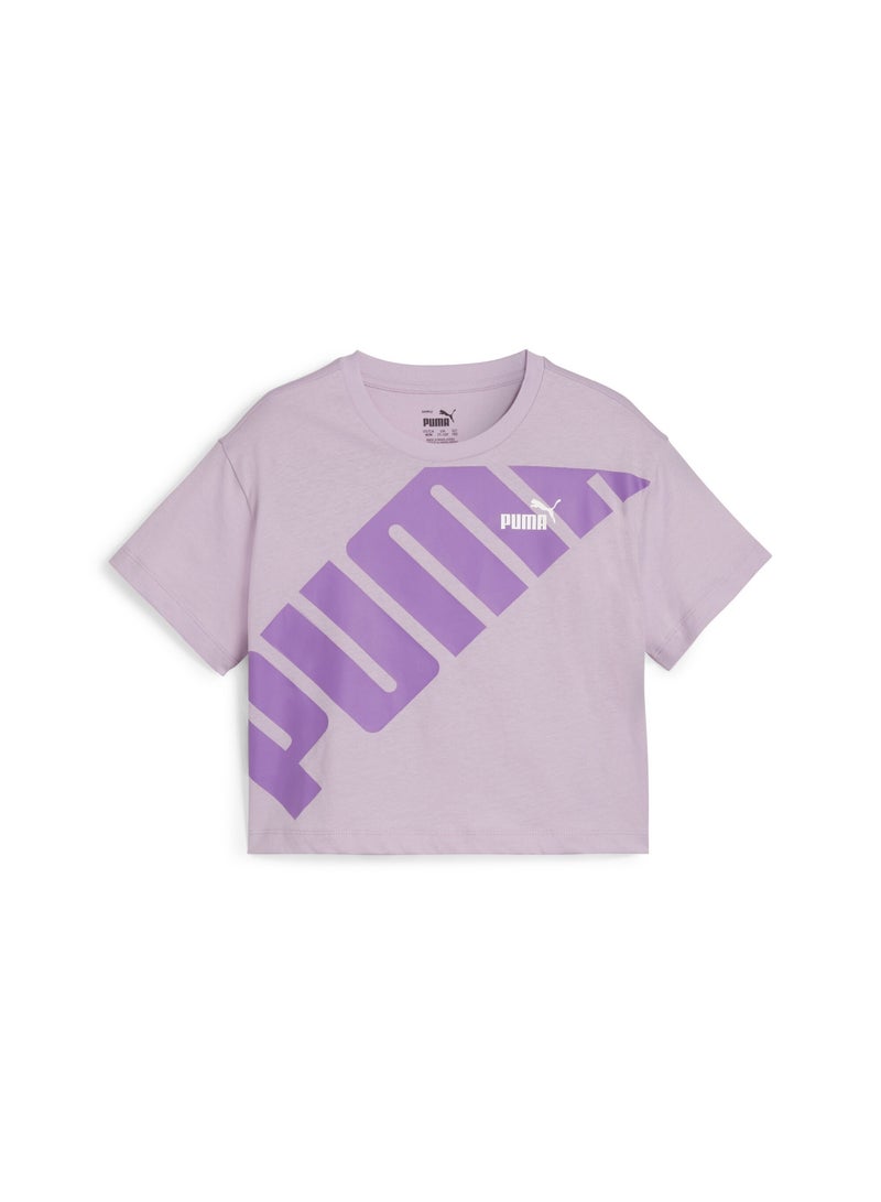بوما تيشرت PUMA POWER Short Length للشباب - Image 1