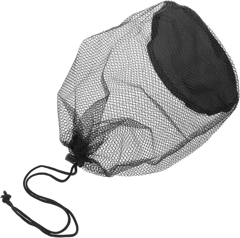 Large Mesh Beach Bag with Drawstring for Wet Swimsuit and Makeup Organizer Storage - Image 1