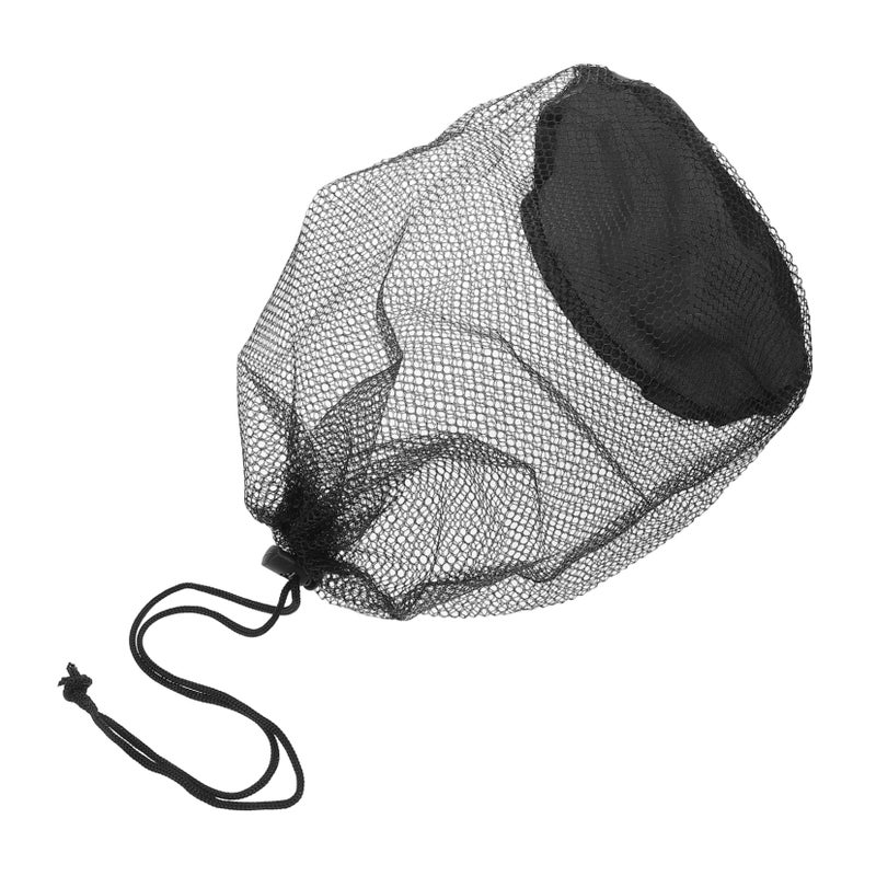 Large Mesh Beach Bag with Drawstring for Wet Swimsuit and Makeup Organizer Storage - Image 2