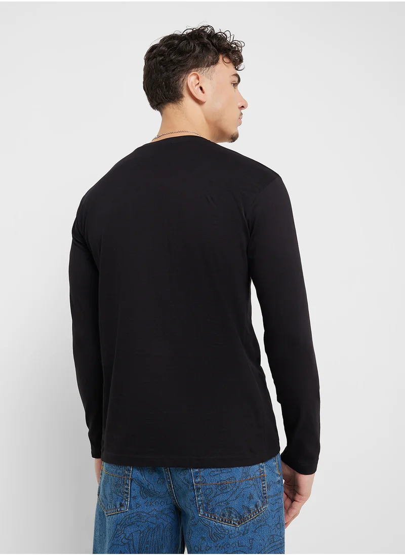 Seventy Five Basics Graphic Long Sleeve T-Shirt