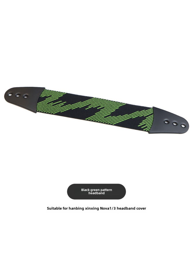 مناسب لسماعات Ice Arctis Nova Pro، غطاء إسفنجي لسماعات الأذن اللاسلكية، مناسب لطرازات Nova7/3/1، غطاء لحزمة الرأس - Image 1