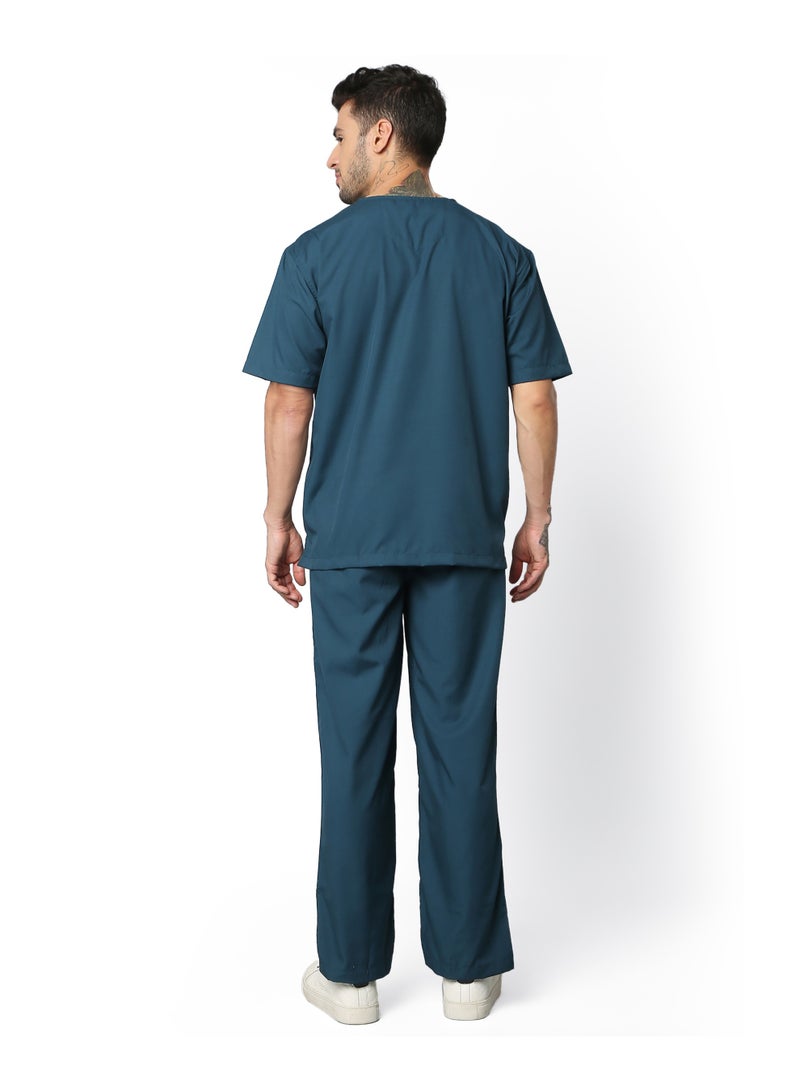 KNYA كنيا عملي رجالي ٥-جيب زي طبي ( أخضر, ) - Image 2