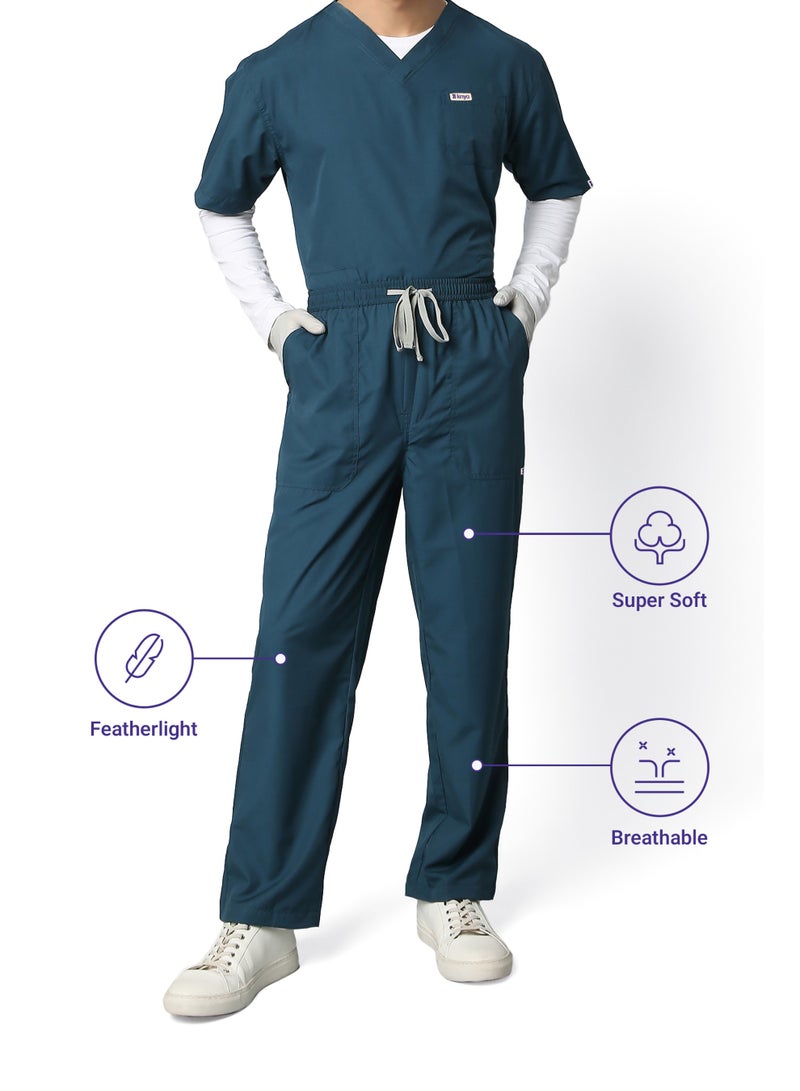 KNYA كنيا عملي رجالي ٥-جيب زي طبي ( أخضر, ) - Image 5