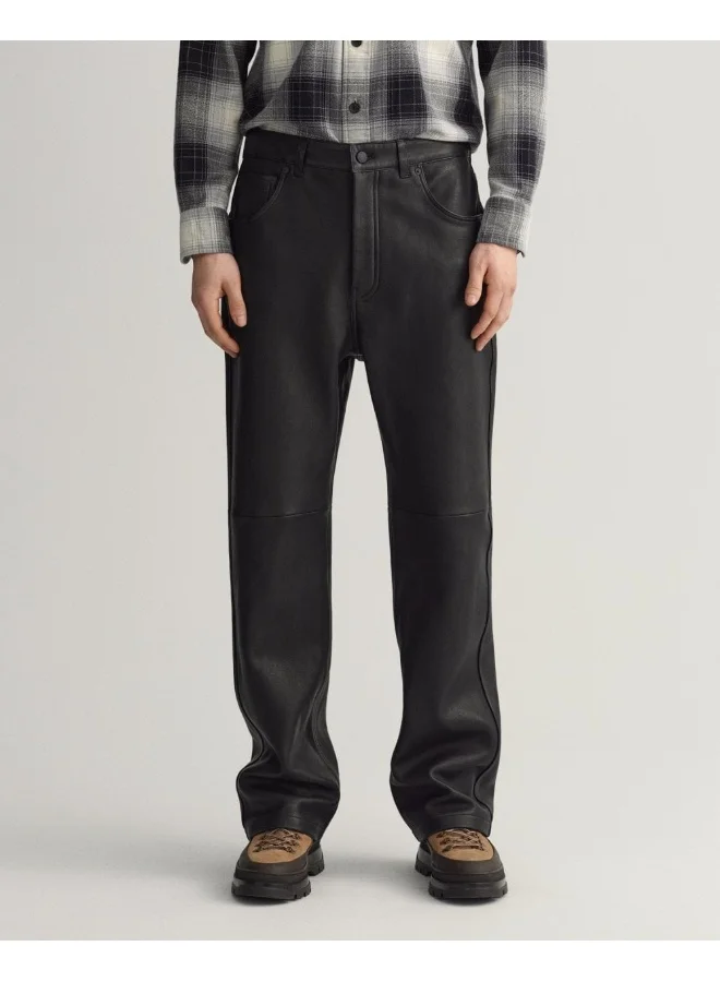 غانت Gant Leather Jeans
