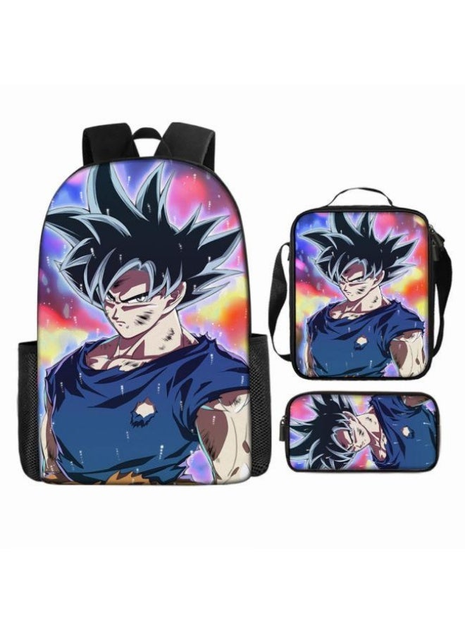 عام حقيبة ظهر مطبوعة عالمية مشتركة - مجموعة حقائب ظهر من ثلاث قطع (متوفرة للطلاب والأطفال والأصدقاء في النزهايات وتسلق الجبال وما إلى ذلك) - 86 - Image 2