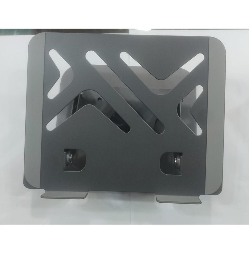 Metal Phone and Tablet Stand, Non-Slip Dual Stability Foldable 360° Rotating Disc Design, Compatible with Phones and Tablets, Adjustable, Stable Without Vibration - Image 4