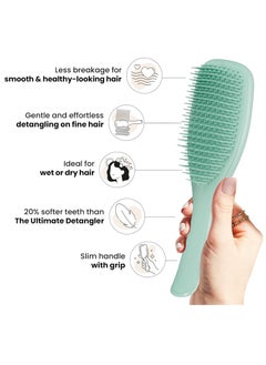 TANGLE TEEZER Tangle Teezer Ultimate Detangler Fine & Fragile- Dark Teal  - Image 4
