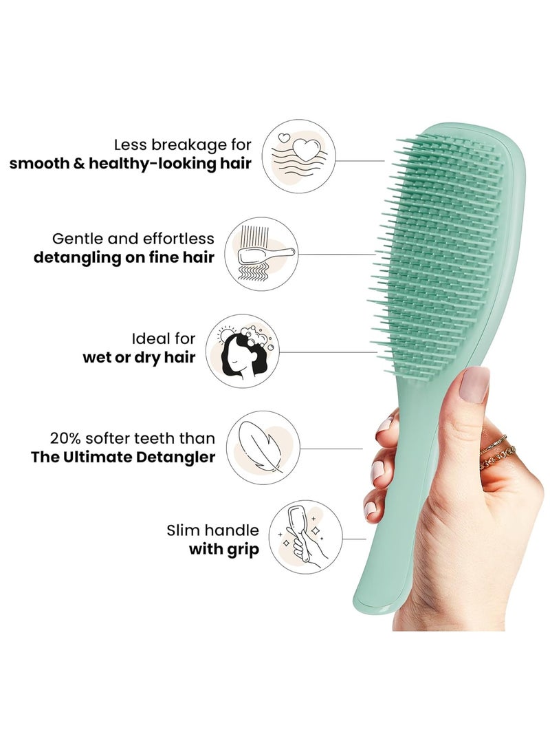 تانجل تيزر تانجل تيزر ألتيميت لفك تشابك الشعر الناعم والهش - أزرق مخضر داكن  - Image 4