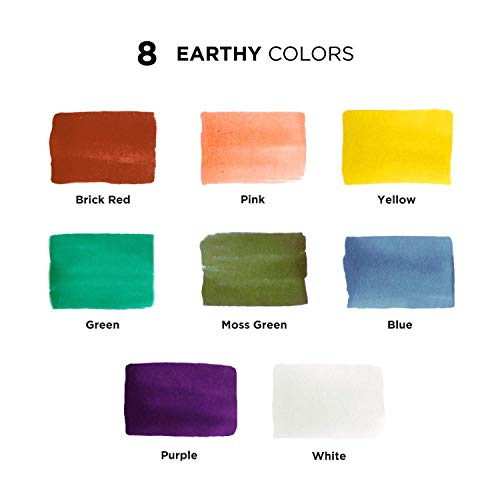 Chalkola 8 Pastel Liquid Chalk Markers for Blackboard, Chalkboard Signs, Window, Labels, Bistro, Glass, Car - Washable Wet Wipe Ink ChalkBoard Markers | 6mm Reversible Tip, Erasable Liquid Chalk Pens - Image 2