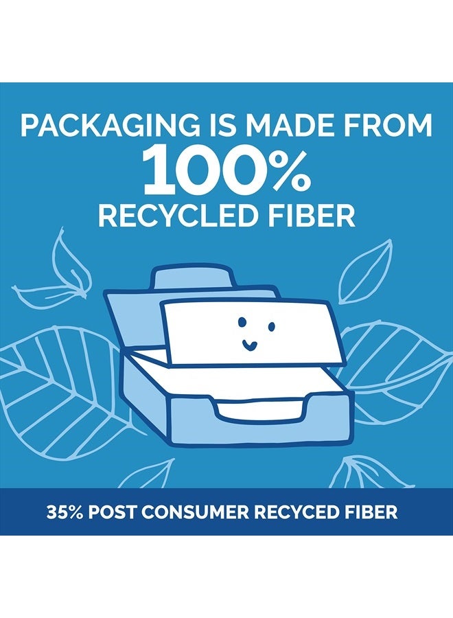 Seventh Generation Dryer Sheets Fabric Softener Free & Clear Fragrance Free 80 Sheets (Pack of 4) - Image 3