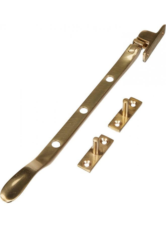 ROBUSTLINE Heavy Duty Brass Window Casement Stay 8 Inch Bp Victoria 