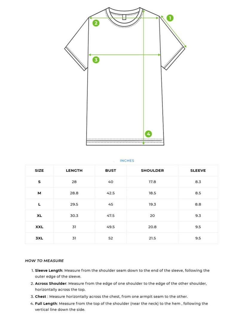 THE BEAR HOUSE Men’s Cotton T-Shirt – Soft, Breathable & Comfortable, Perfect for Casual Wear, Ideal for Everyday & Summer - Image 2
