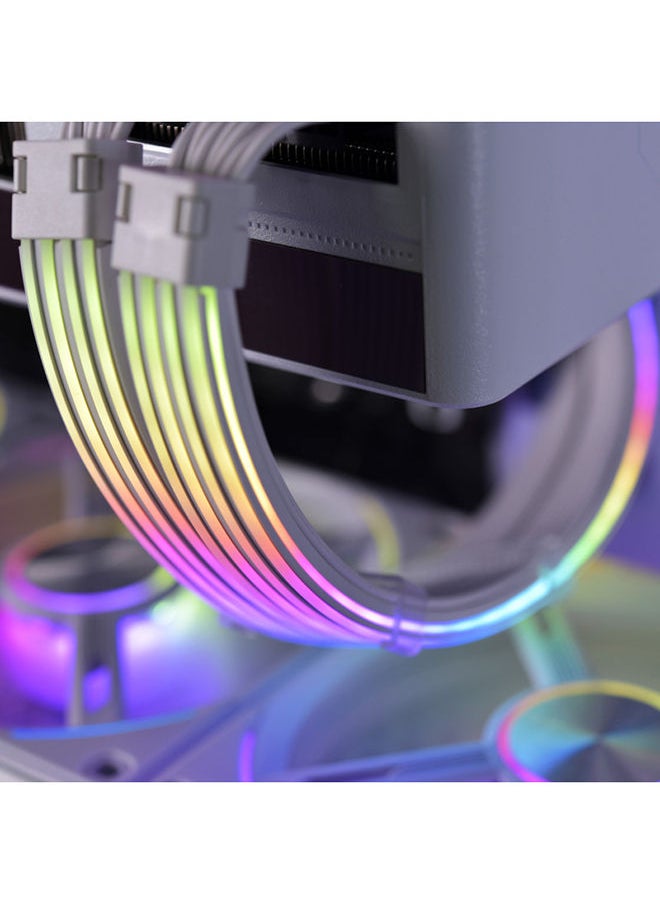 LIAN LI - STRIMER PLUS V2 8 Pin Addressable RGB VGA power cable-(No Controller Included )-- Strimer Plus V2 8 pin, G89.PW8-PV2.00 - Image 1
