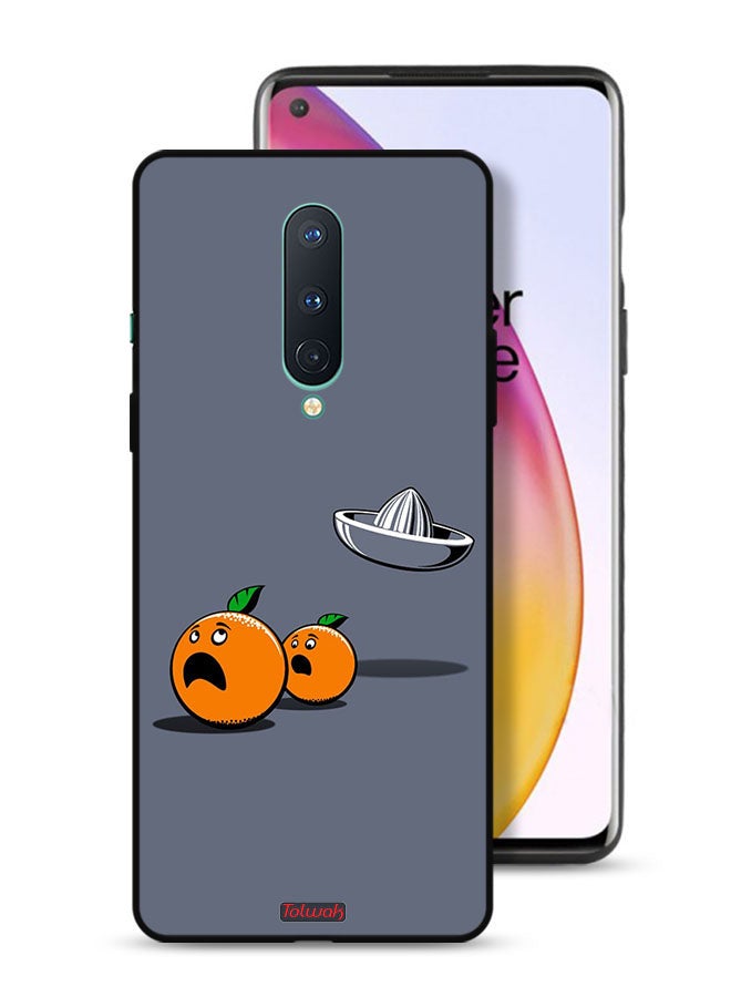 Tolwak غطاء حماية OnePlus 8 4G فن رقمي بسيط فكاهي - Image 1