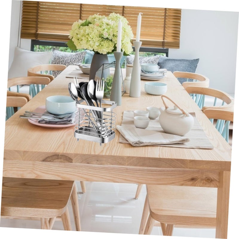 Modern Chopsticks Holder Utensil Drying Rack Sturdy Silverware for Kitchen Outdoor Use - Image 4