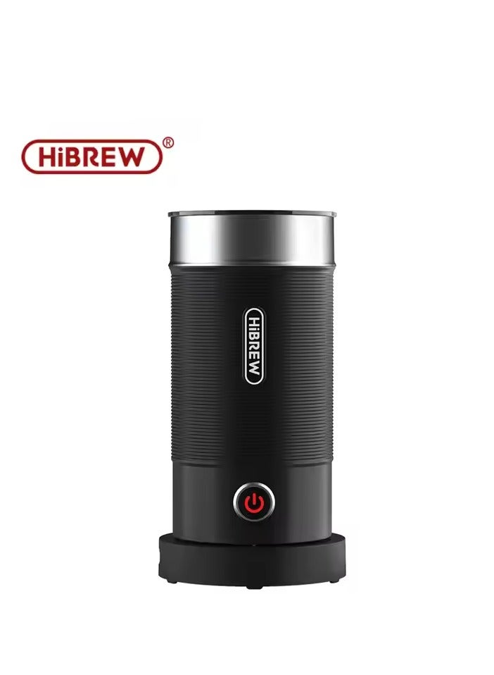 هيبرو هايبرو electric frother لصنع رغوة الحليب، خلاط شوكولاتة، آلة لاتيه وكابتشينو باردة/ساخنة، دافئ حليب أوتوماتيكي بالكامل، موديل M1A (أسود) - Image 1