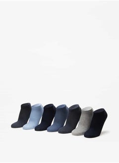 LBL by Shoexpress Men Solid Ankle Length Socks - Set of 7  - Image 1