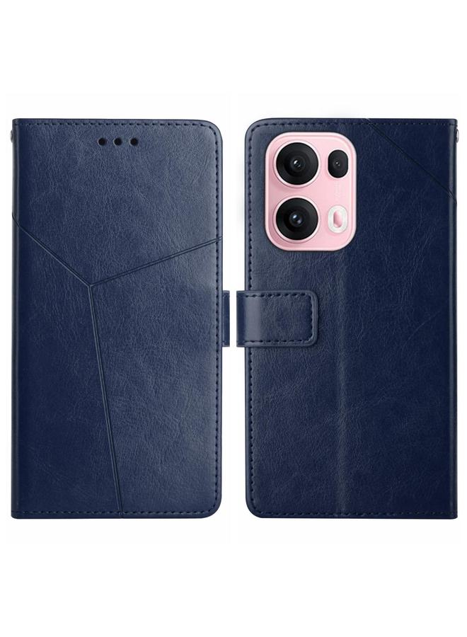 S-TOP Case For OPPO Reno13 Pro Global Y-shaped Pattern Flip Leather Phone Case - Image 1