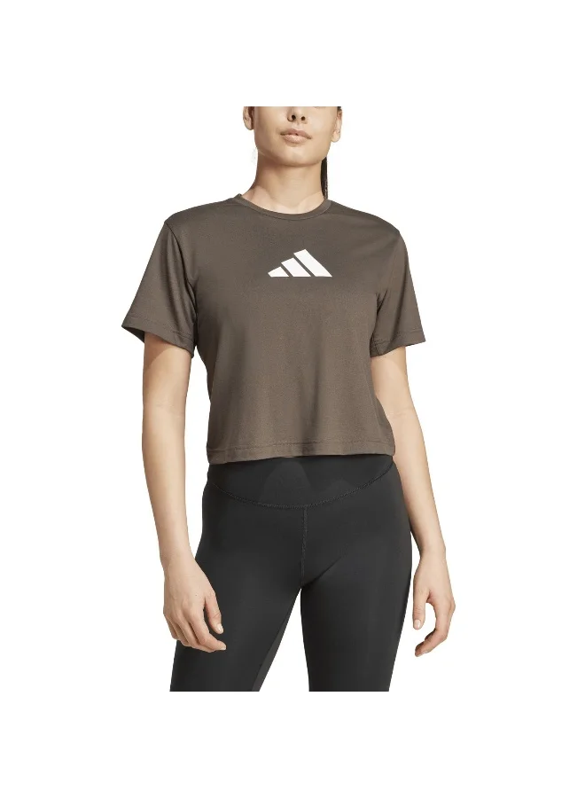 Adidas adidas Tr-Es Bl Tee Green Training T-Shirts 2XS