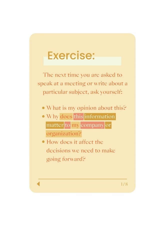 Make Your Voice Heard: A Deck of 72 Tips and Techniques for Effective Com  - Image 4