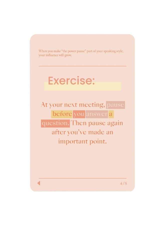 Make Your Voice Heard: A Deck of 72 Tips and Techniques for Effective Com  - Image 5