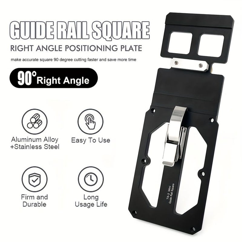 Guide Rail Saw Right Angle Stop 90 Precision Tool for TS55 TS75 Track - Image 1
