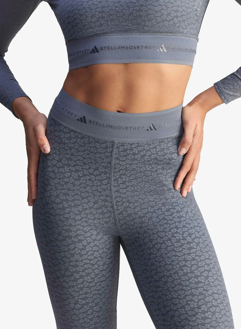 Adidas By Stella McCartney ONIX Stella Mccartney 7/8 Lace Leggings for Women | Best Price UAE