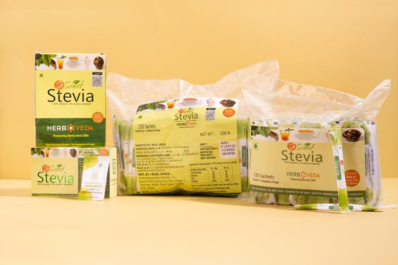 So Sweet Stevia Sachets - Sugar-Free Natural Zero Calorie Sweetener, 100 Sachets (200 Servings), Perfect for Sweetening Drinks, Baking, Coffee, and Tea, Keto & Diabetic Friendly, Convenient for On-the-Go - Image 3