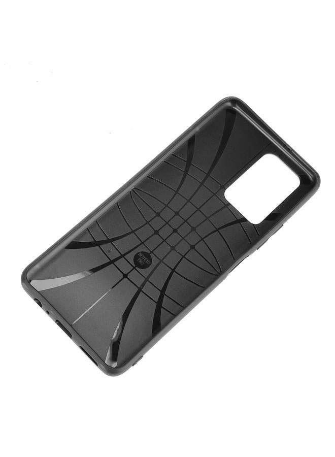 اس-توب جراب لهاتف Infinix Note 10 Pro / X695 جراب هاتف من جلد البقر المخيط - Image 4