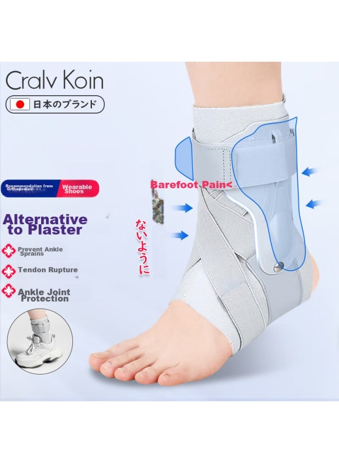 Cralvkoin Ankle Brace, Ankle Joint Fixation Support, Sprain Brace, Fracture And Ligament Injury Medical Rehabilitation Fixation, Anti-sprain Foot Support - Image 1