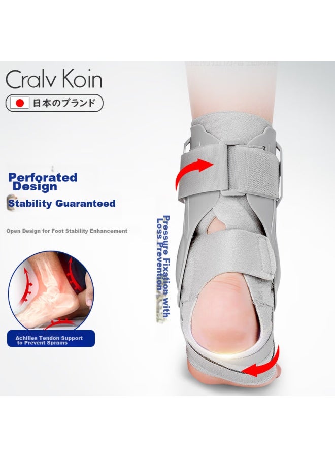 Cralvkoin Ankle Brace, Ankle Joint Fixation Support, Sprain Brace, Fracture And Ligament Injury Medical Rehabilitation Fixation, Anti-sprain Foot Support - Image 4