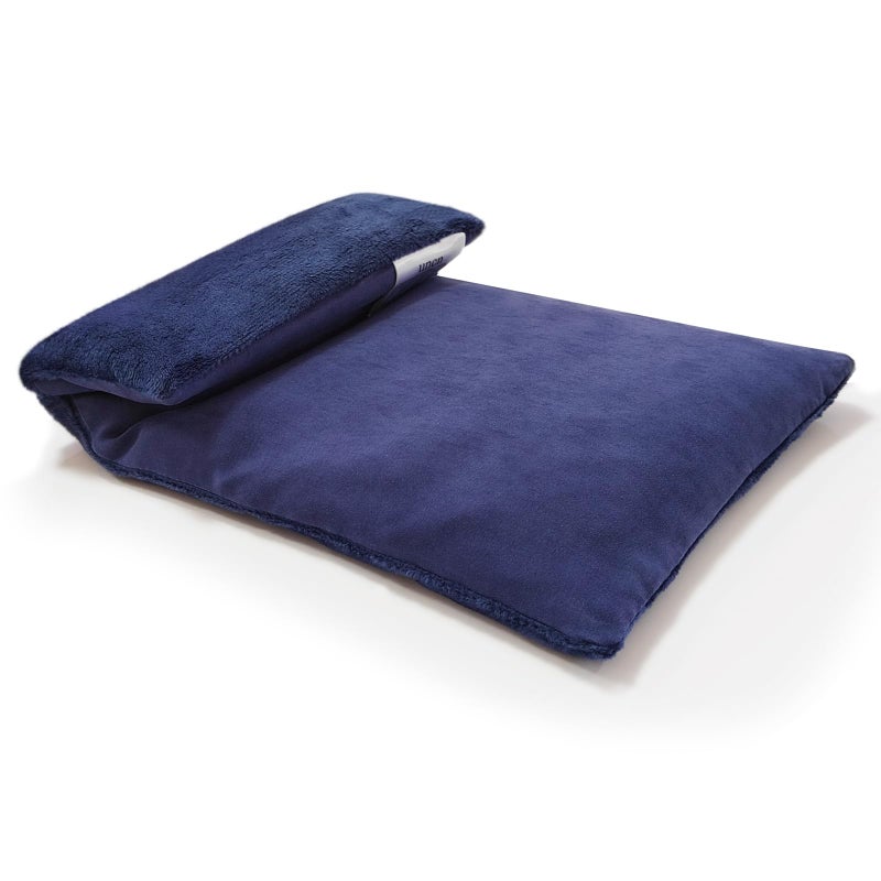 uncn Heating Pad Microwavable with Washable Cover 13x7 Lavender Hot Packs for Pain Relief, Rice Bags for Heat Therapy with Moist Warm Compress, Microwave Heat Warm pad, Hot Cold Aromatherapy Scented - Image 1