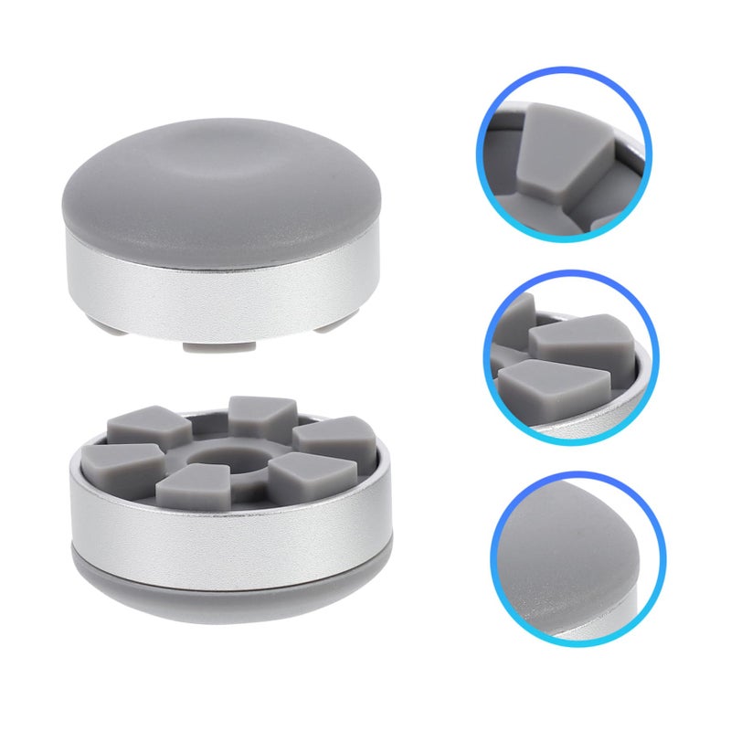 2 Pcs Aluminum Laptop Stand Vertical Riser For Air Cooling Desk Accessory - Image 5