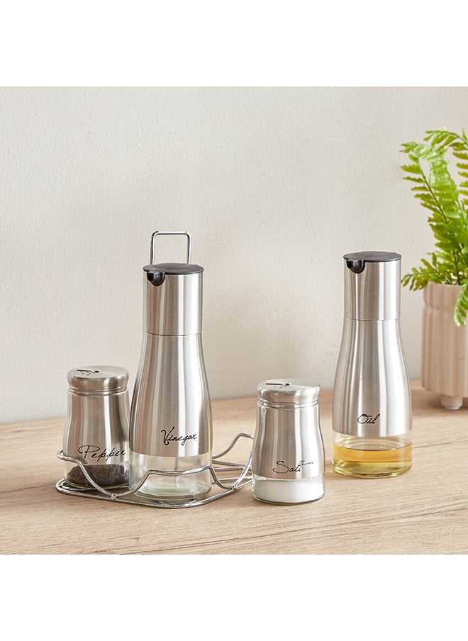 Home Box Feast 5-Piece Condiment Set 14.8 x 22.6 x 14.8 cm  - Image 1