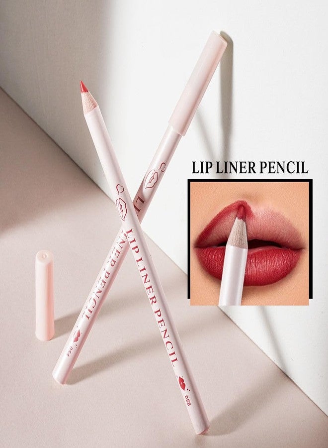 FIRSTZON Lip Liner Pencil set of 12, Long Lasting, Smooth Application, Multiple Shades - Image 3