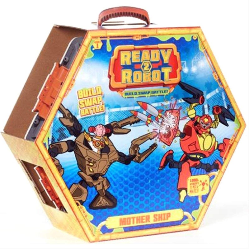 Ready2Robot Big Slime Battle with 10 Hidden Chambers 40 Battle Weapons - Image 3