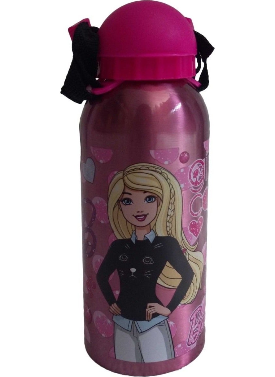 Hakan Çanta Hakan Bag Barbie Licensed Pink Steel Water Bottle 78659 